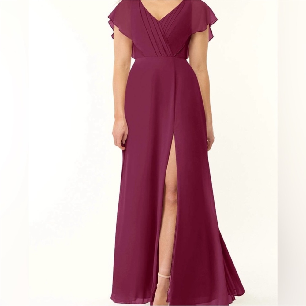 Azazie Cabernet Bridesmaid Dress